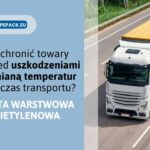 Mata warstwowa polietylenowa - ochrona i izolacja termiczna towarów podczas transportu